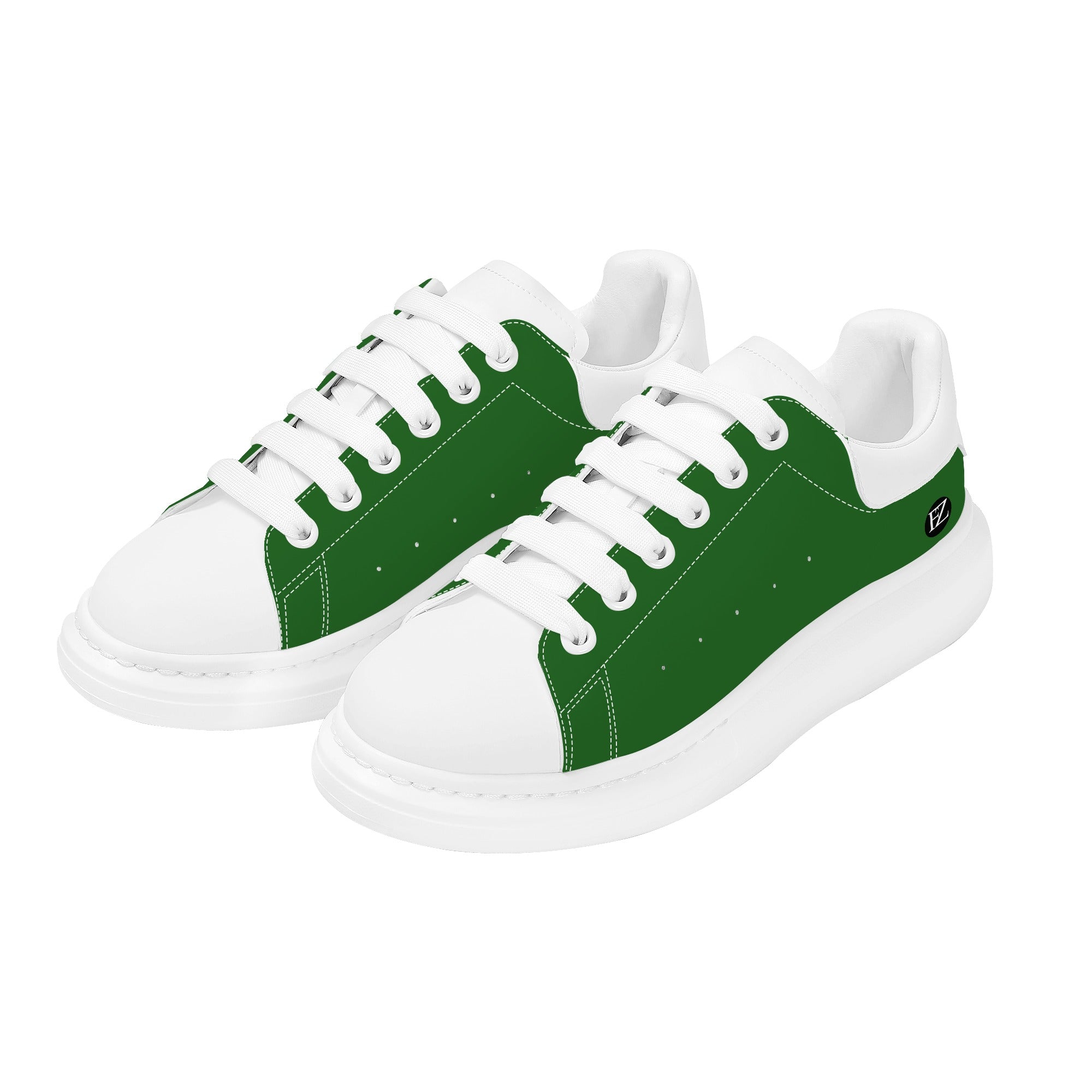 FZ Men's White Tongue Chunky Shoes - FZwear