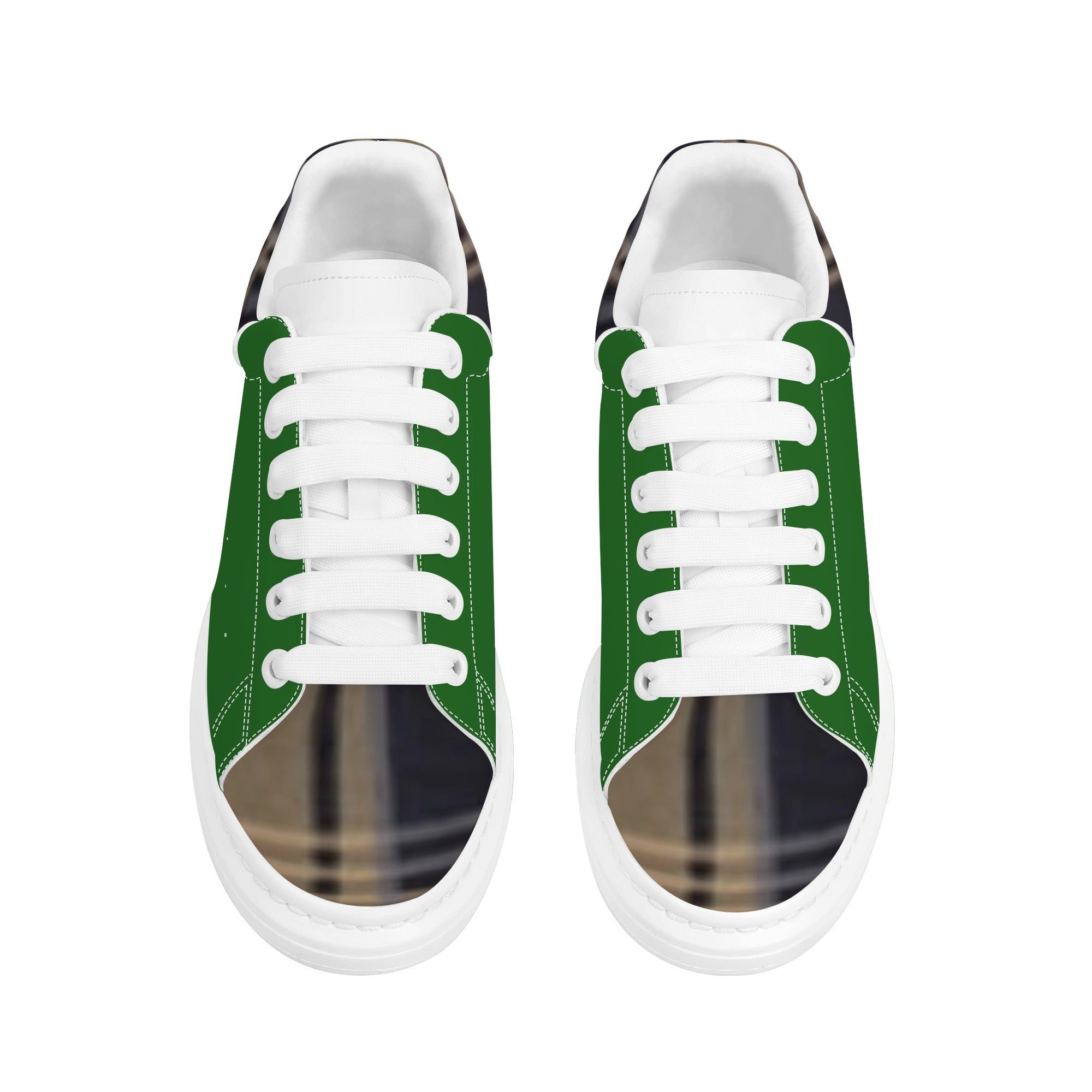 FZ Men's White Tongue Chunky Shoes - FZwear