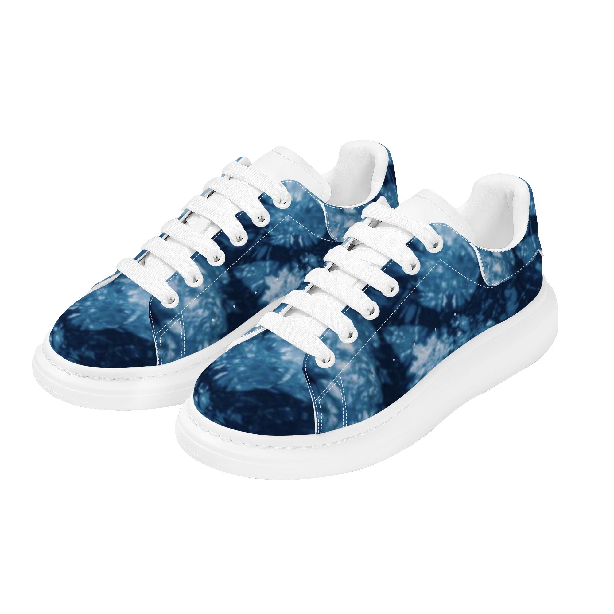 FZ Men's White Tongue Chunky Shoes - FZwear