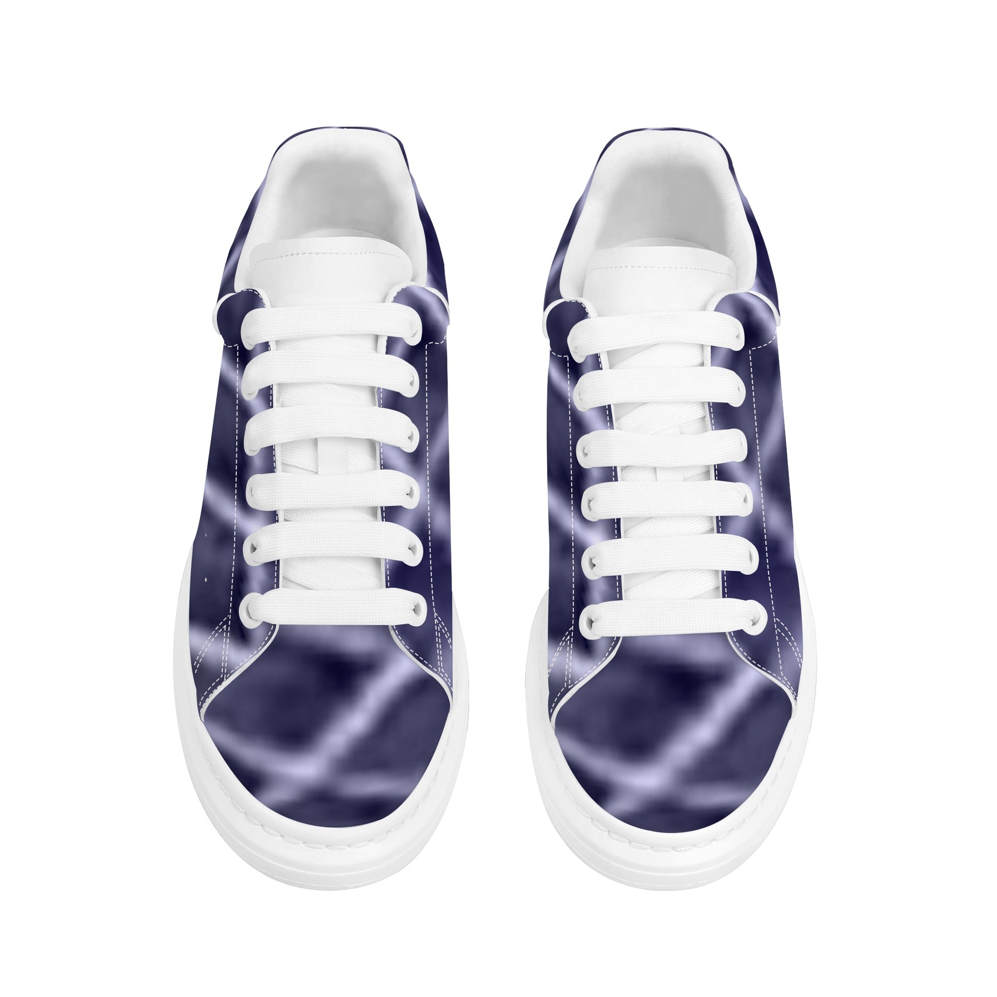 FZ Men's White Tongue Chunky Shoes - FZwear