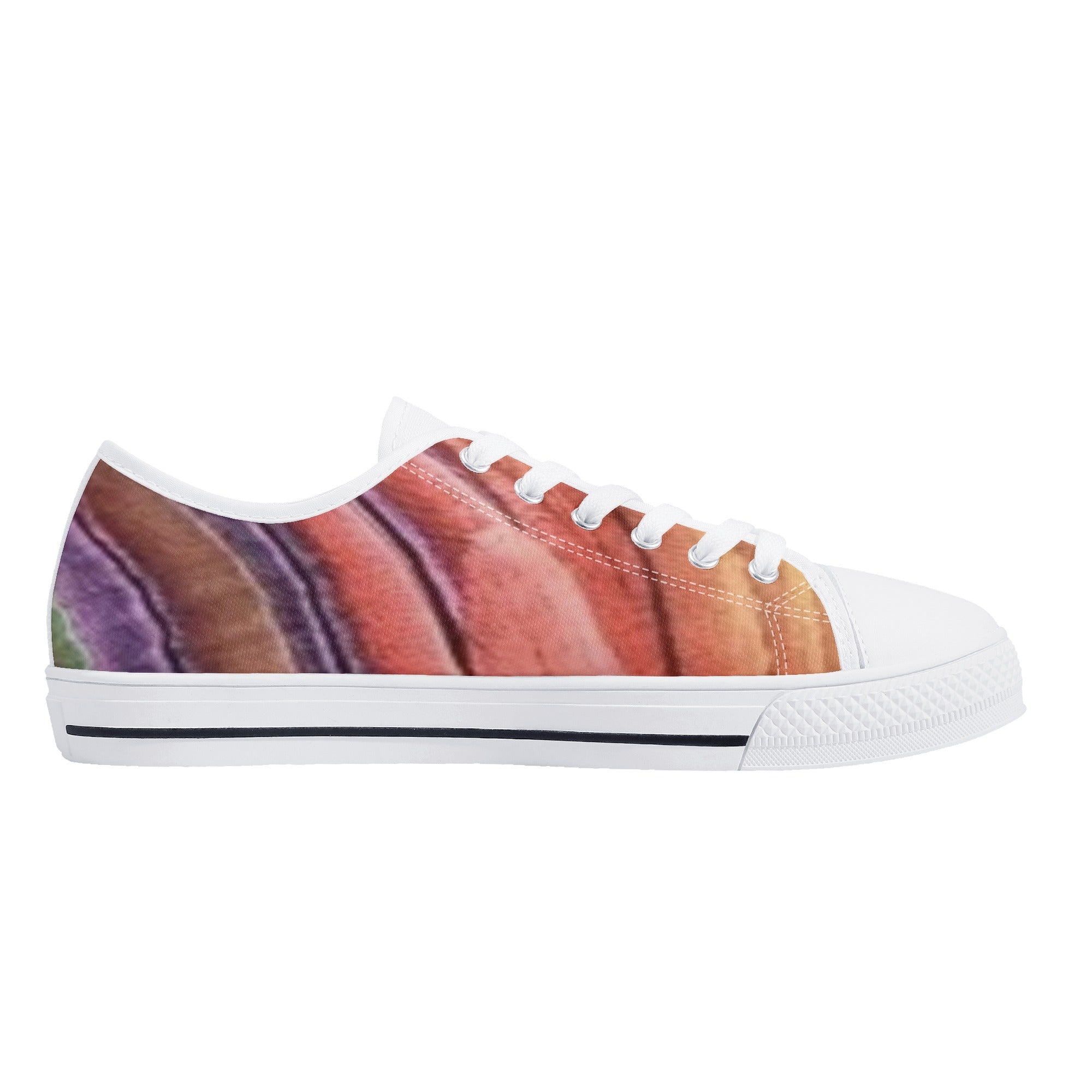 FZ Women's Lightweight White Tongue Canvas Shoes - FZwear