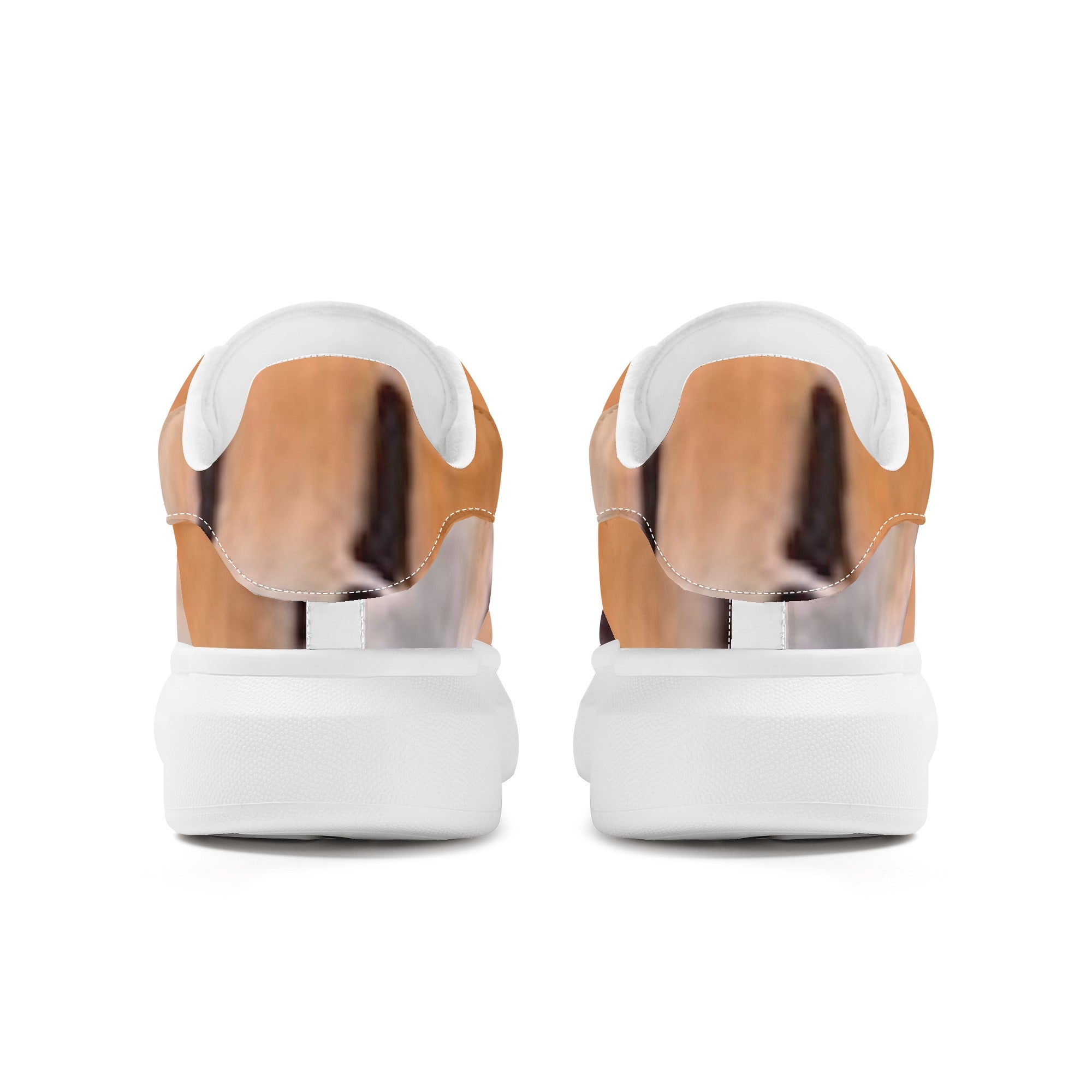 FZ Men's White Tongue Chunky Shoes - FZwear