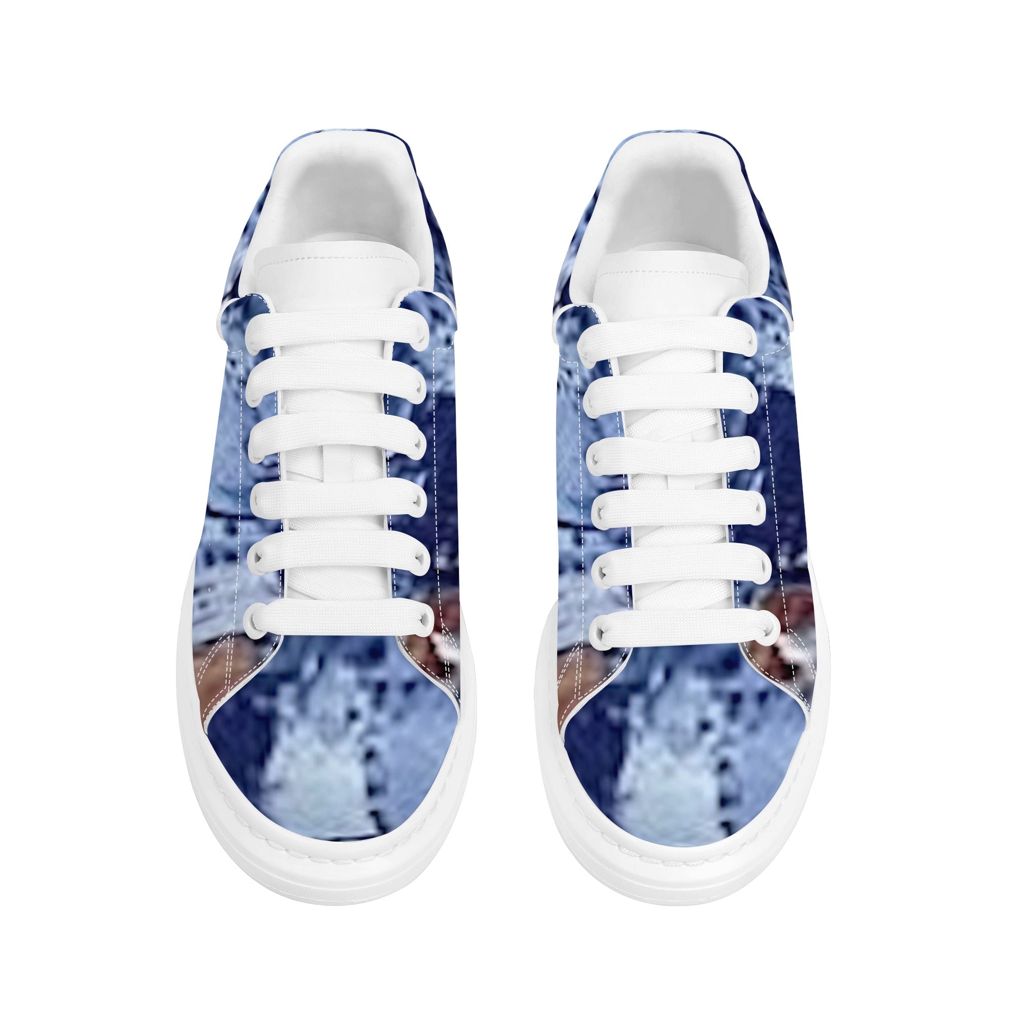 FZ Men's White Tongue Chunky Shoes - FZwear