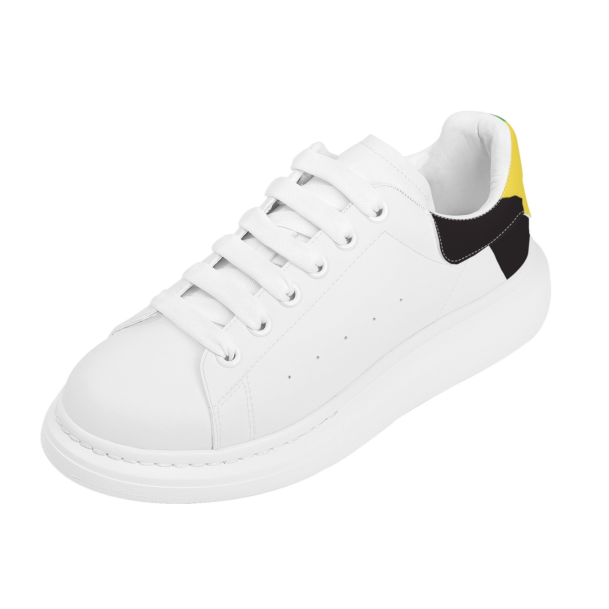 FZ Mens Yaad White Tongue Chunky Shoes - FZwear