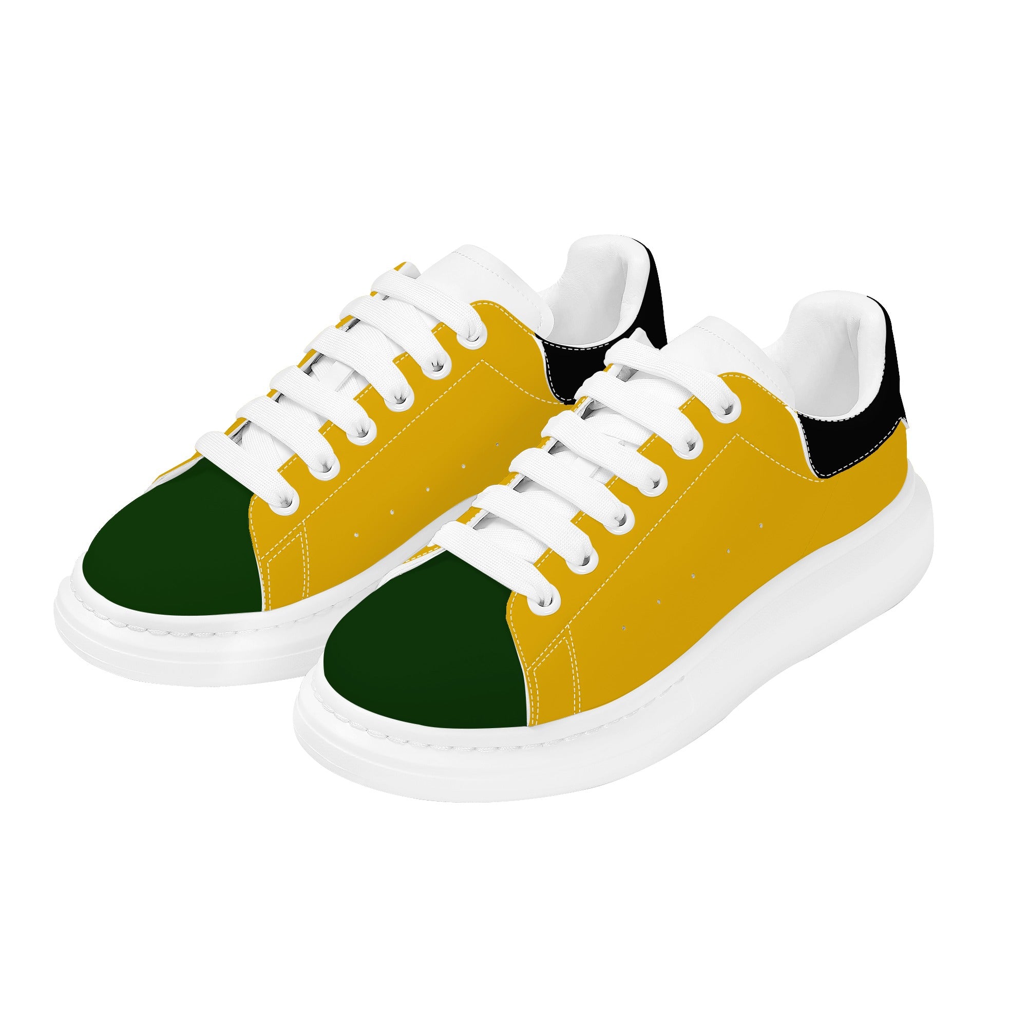 FZ Mens Yaad White Tongue Chunky Shoes - FZwear