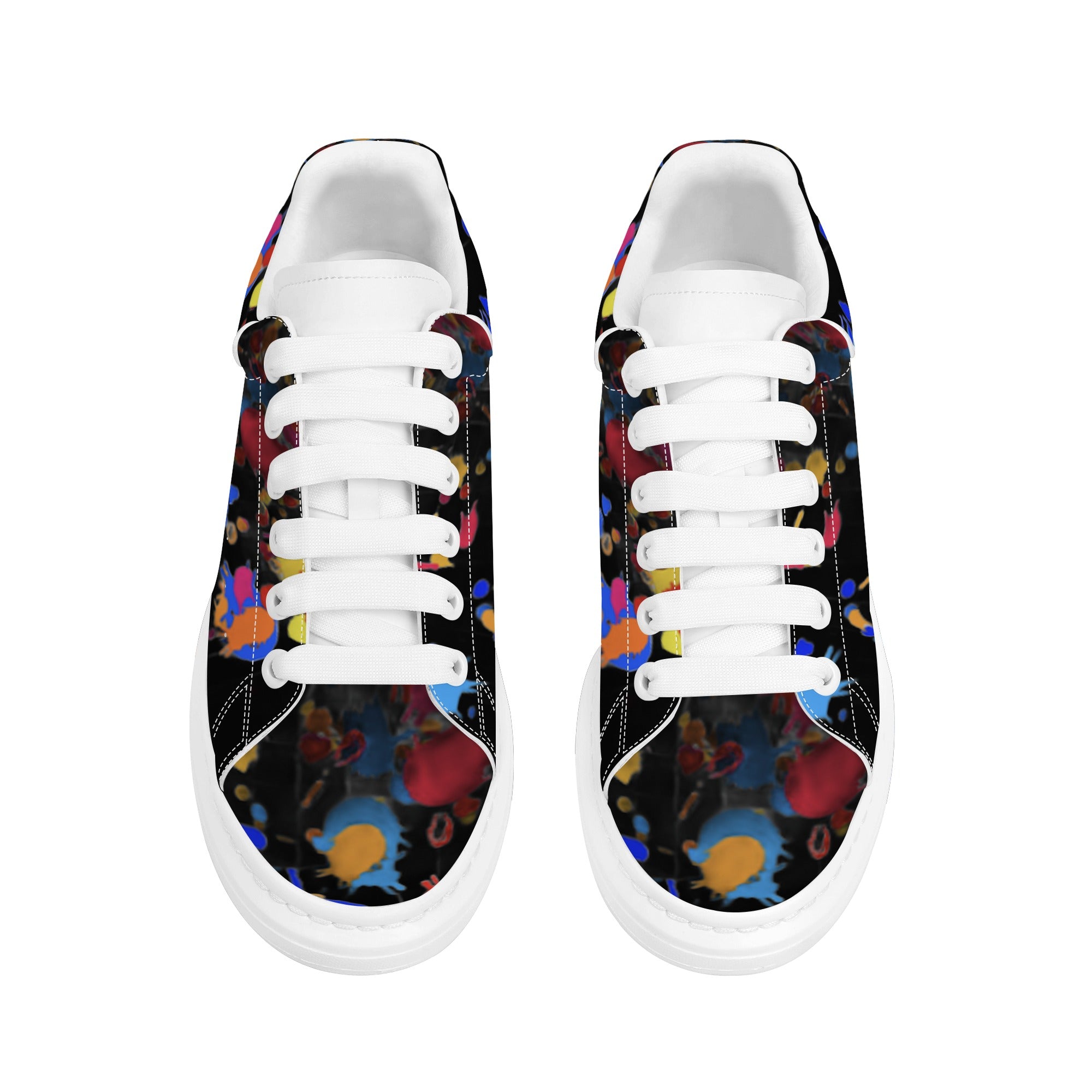 FZ Mens White Tongue Chunky Shoes - FZwear