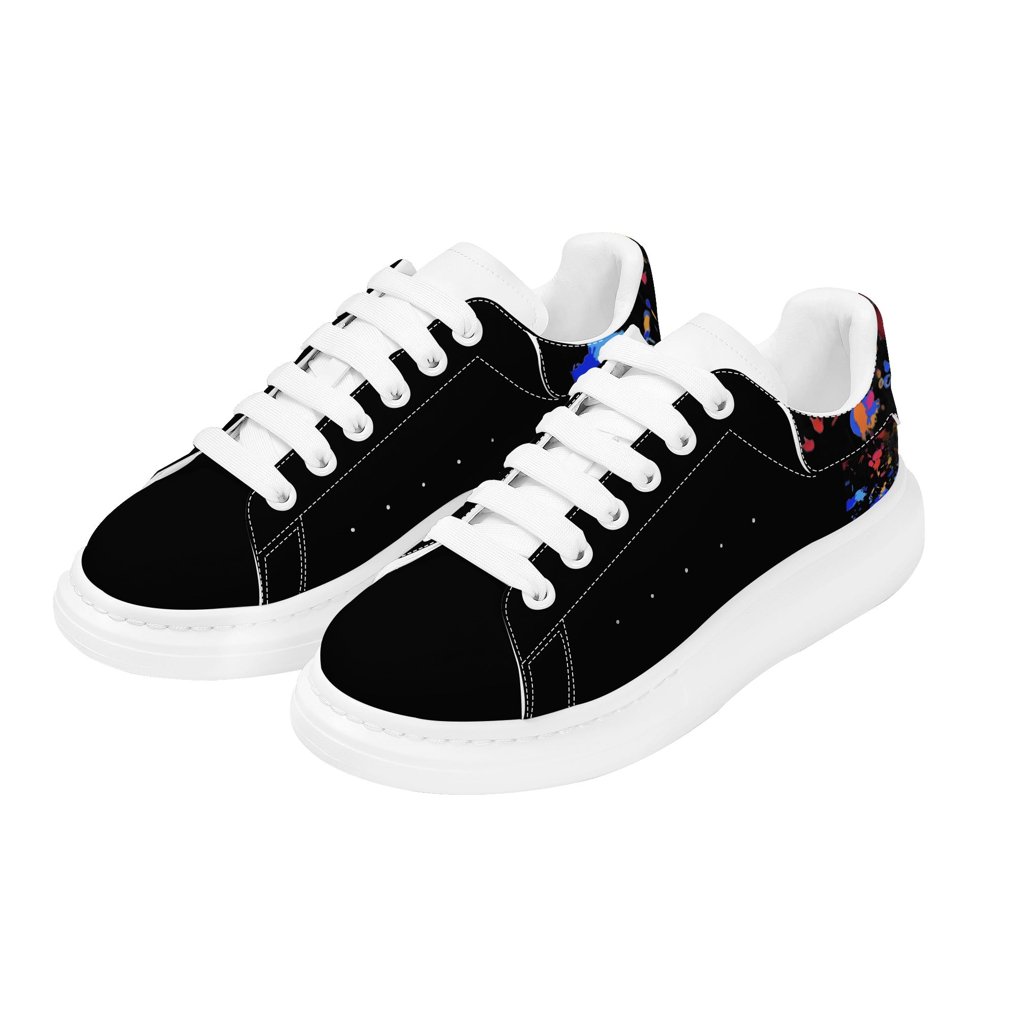 FZ Mens White Tongue Chunky Shoes - FZwear