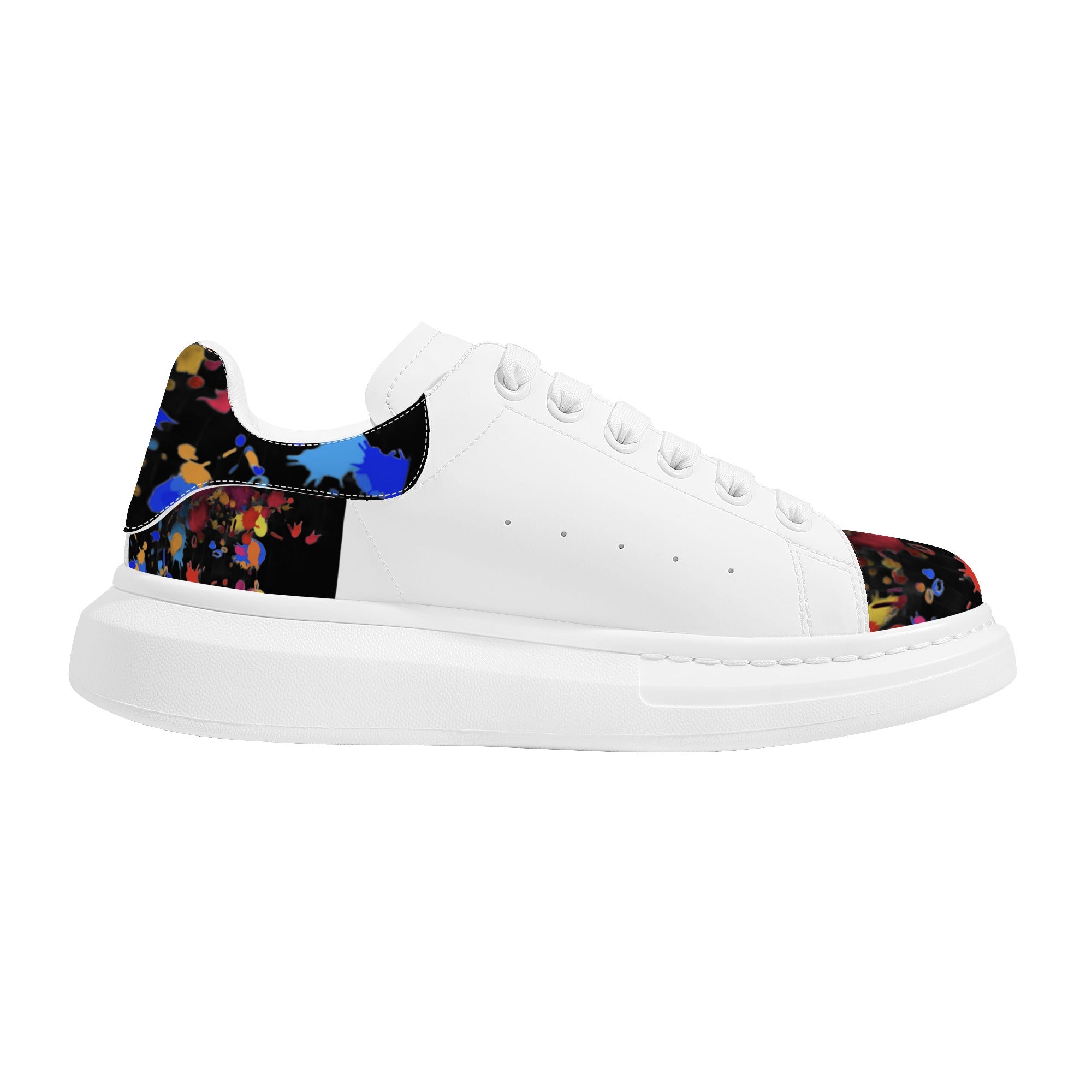 FZ Mens White Tongue Chunky Shoes - FZwear