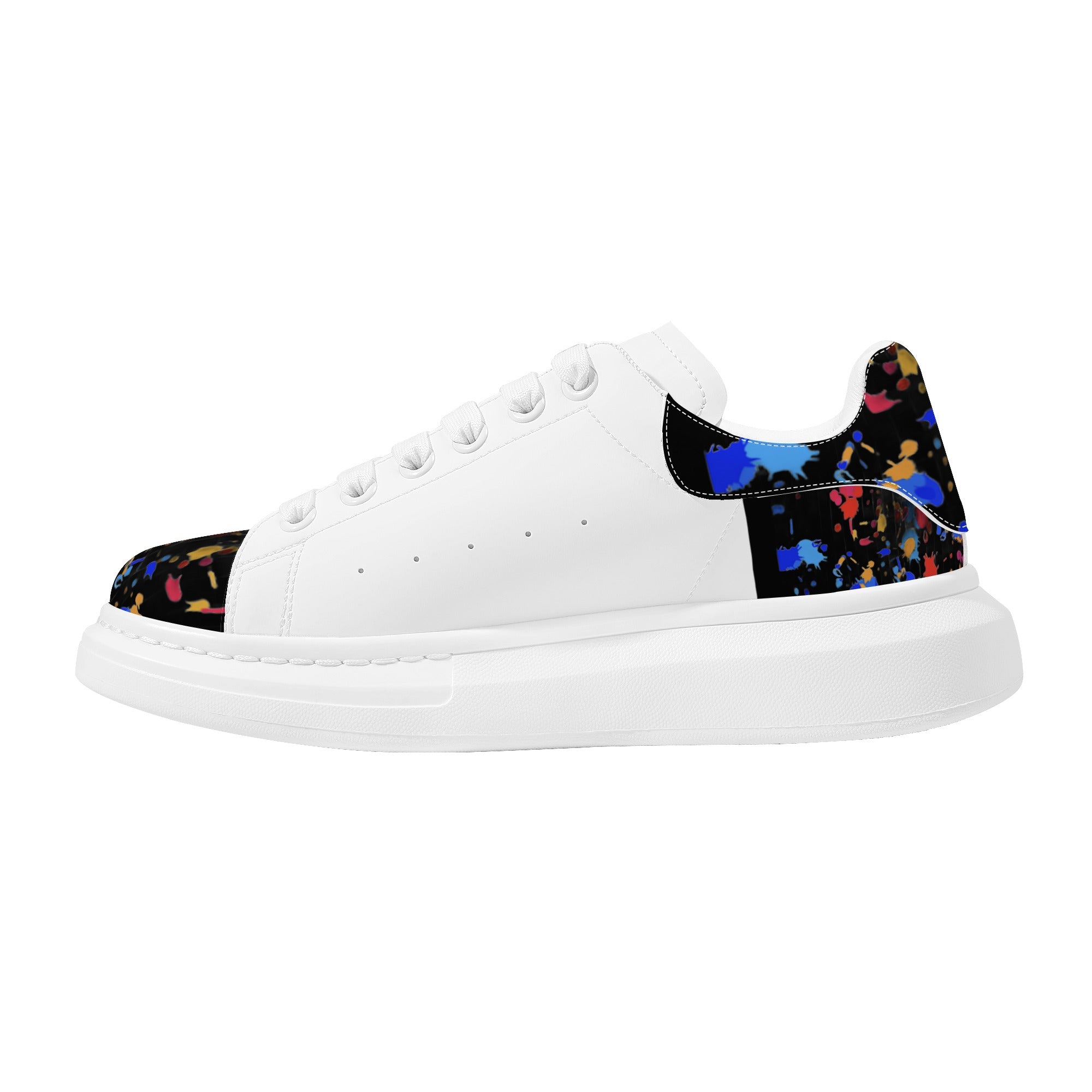 FZ Mens White Tongue Chunky Shoes - FZwear