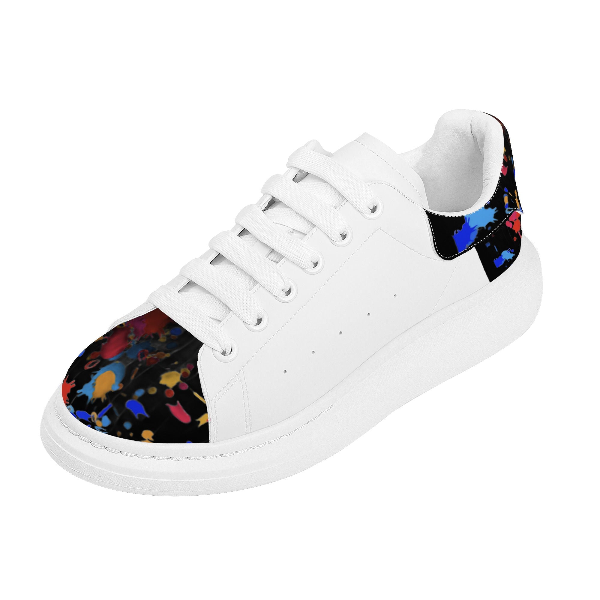 FZ Mens White Tongue Chunky Shoes - FZwear