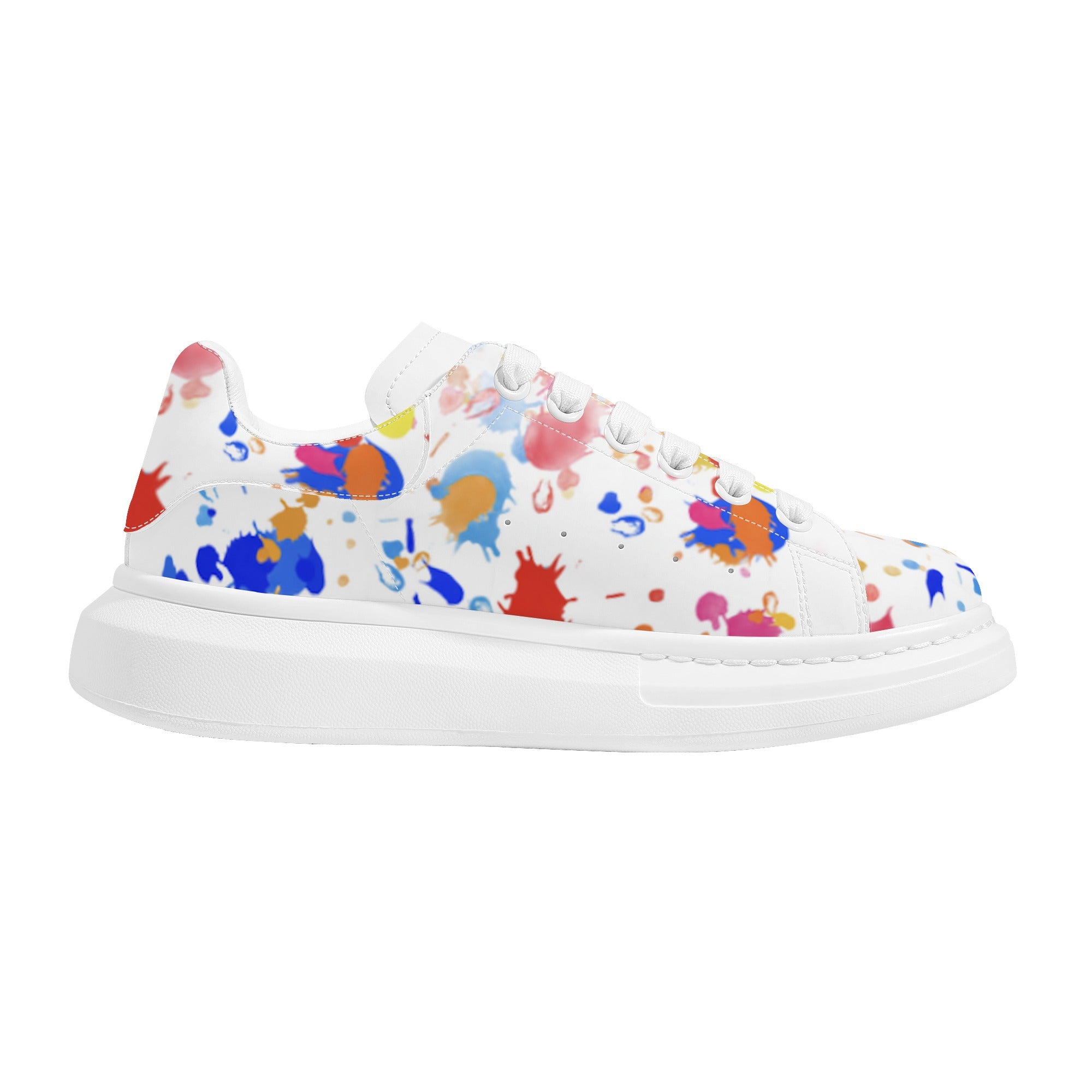 FZ Mens White Tongue Chunky Shoes - FZwear