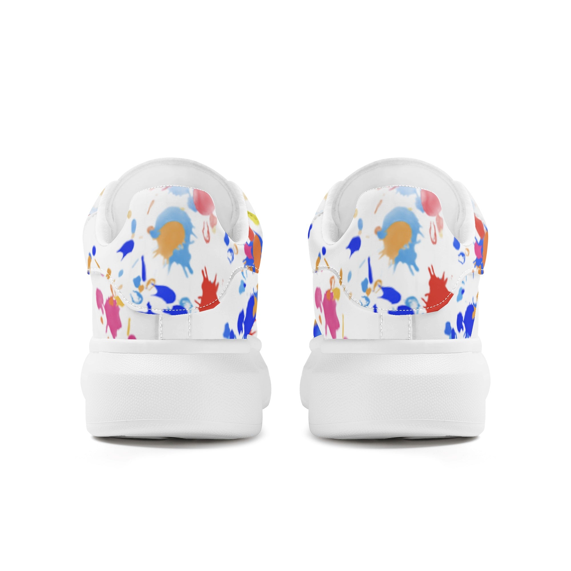 FZ Mens White Tongue Chunky Shoes - FZwear