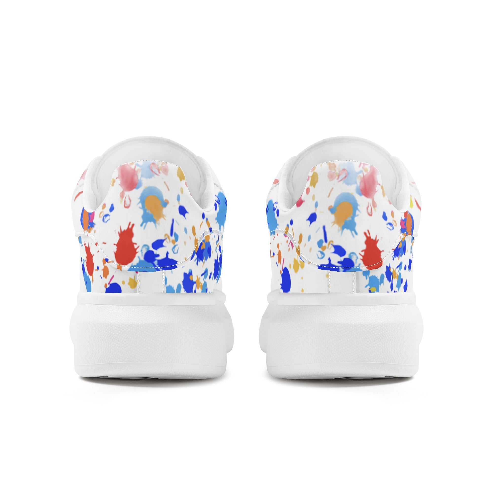 FZ Mens White Tongue Chunky Shoes - FZwear