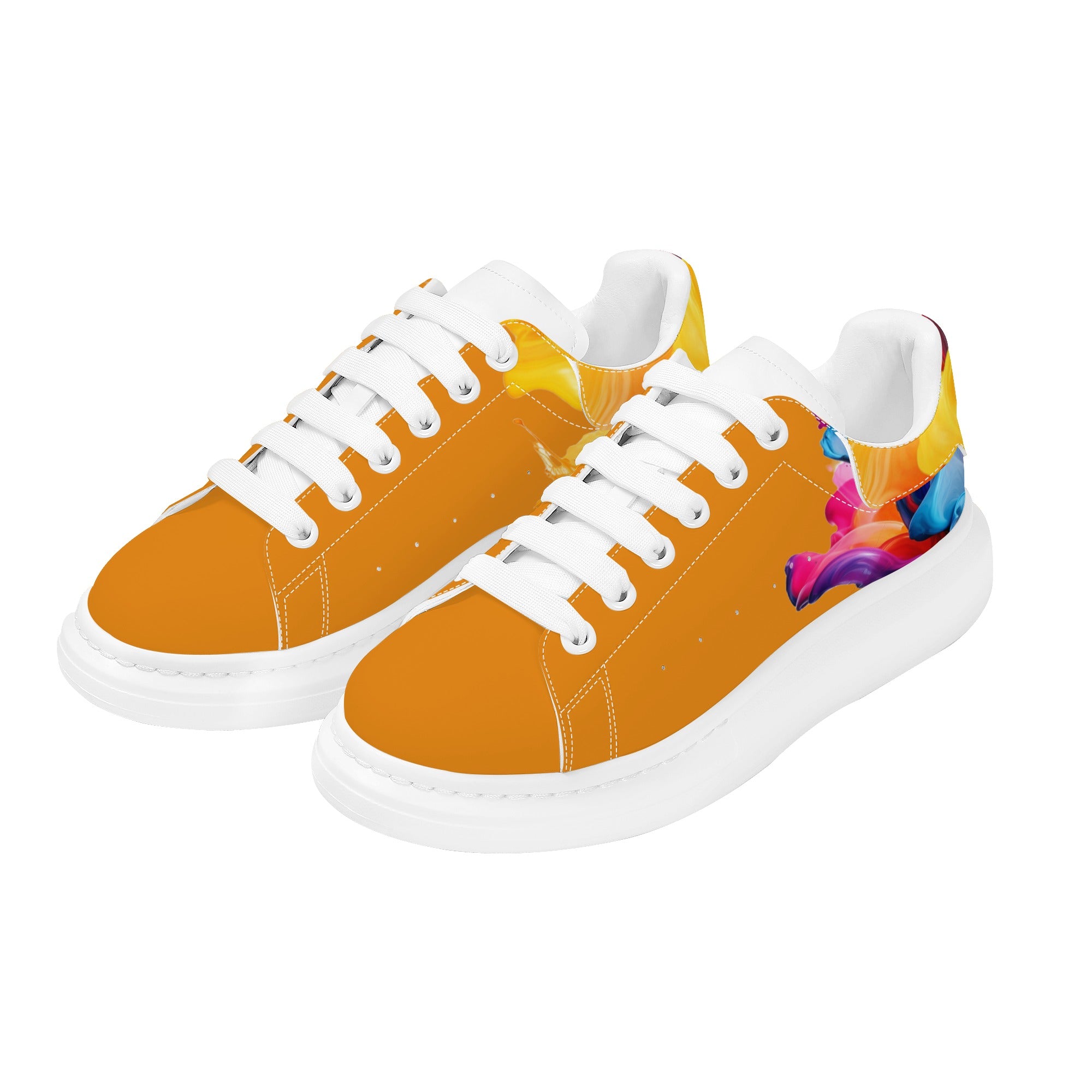 FZ Mens White Tongue Chunky Shoes - FZwear