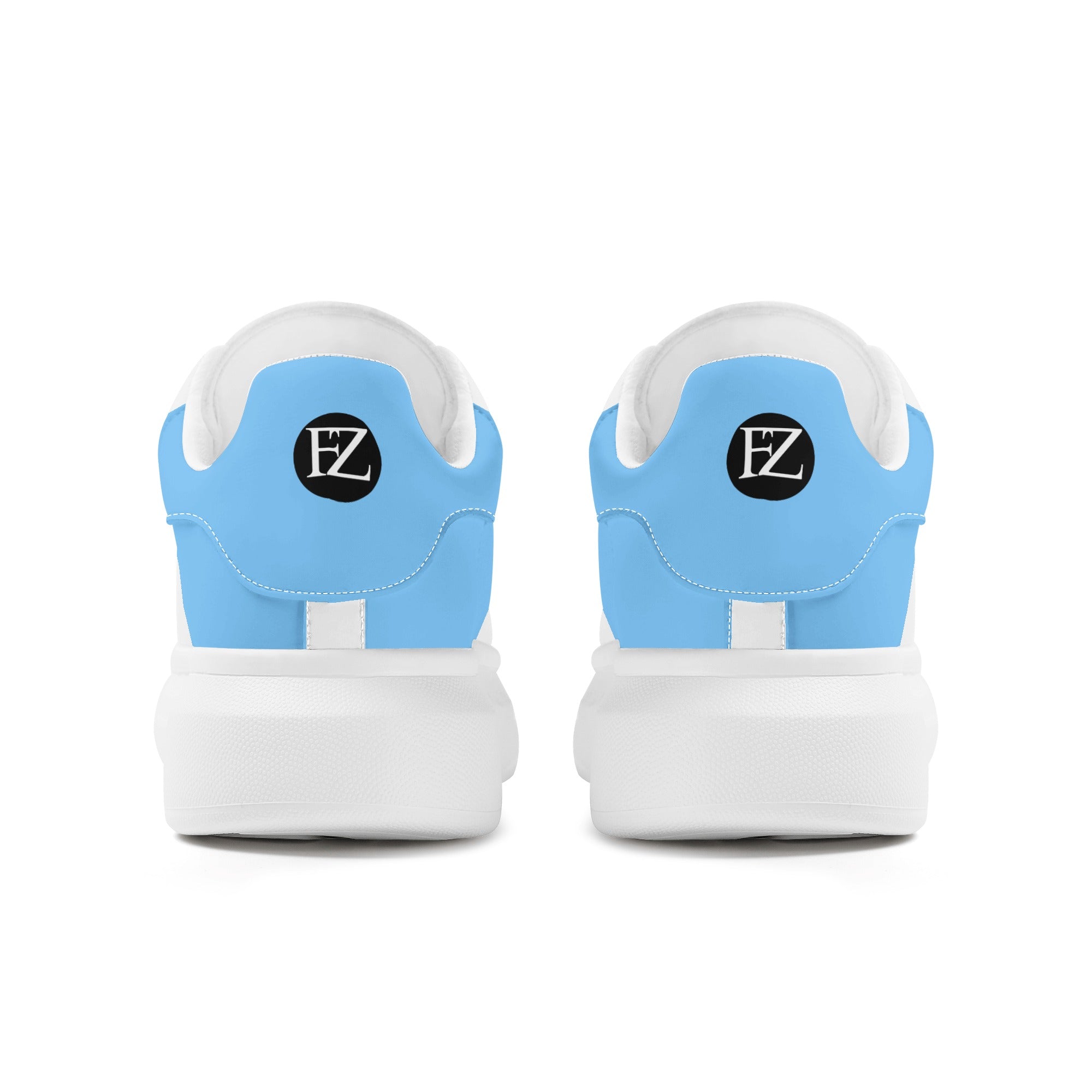 FZ Mens White Tongue Chunky Shoes - FZwear