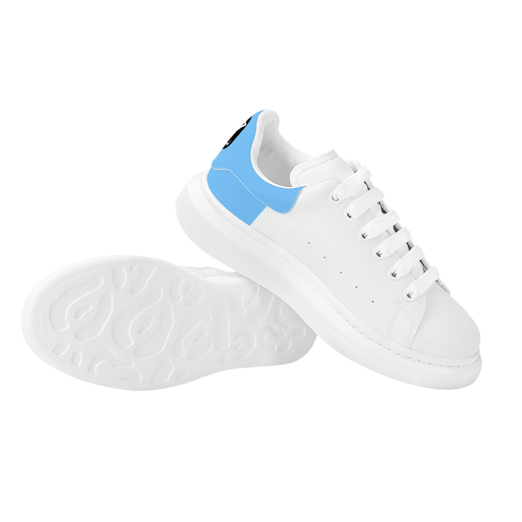 FZ Mens White Tongue Chunky Shoes - FZwear