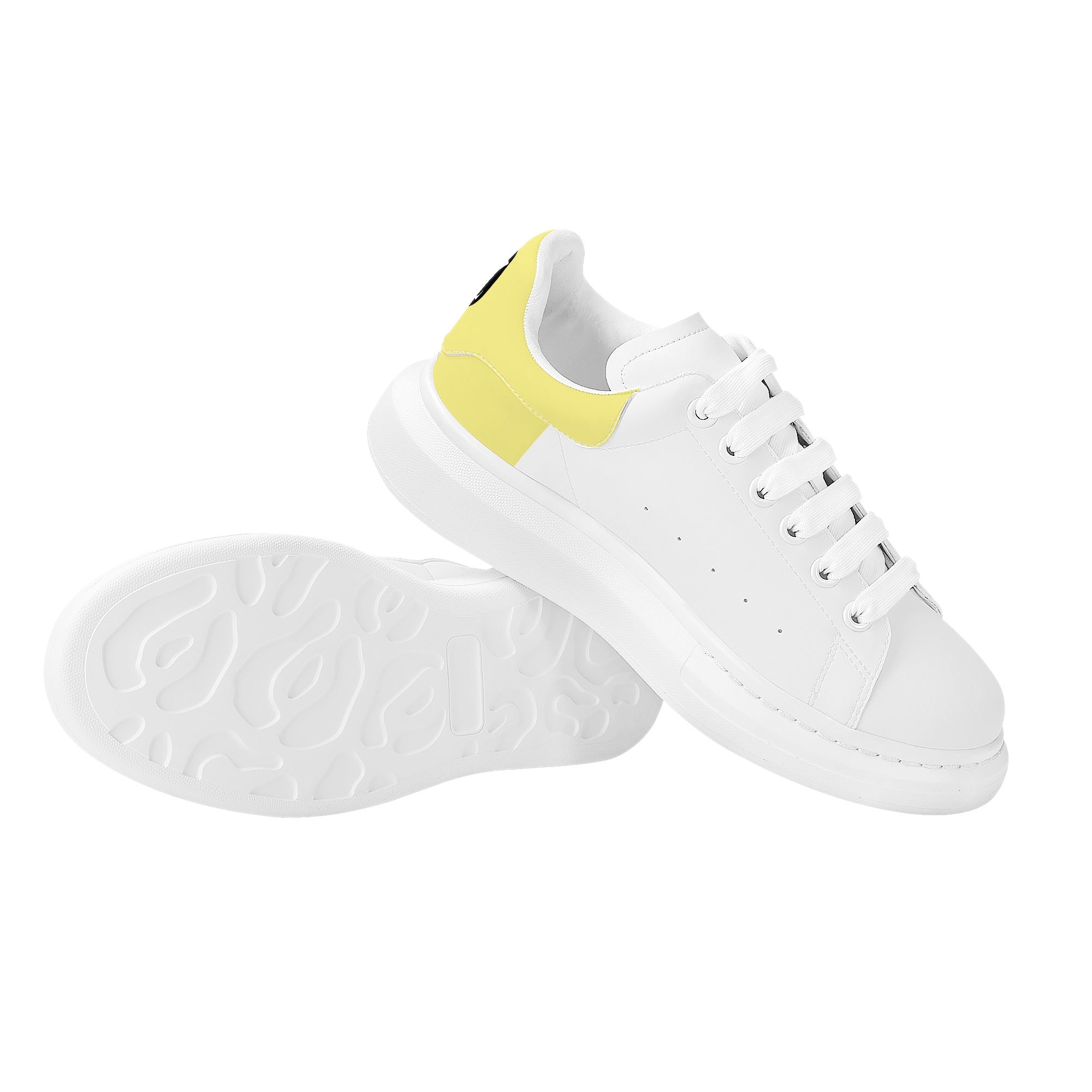 FZ Mens White Tongue Chunky Shoes - FZwear