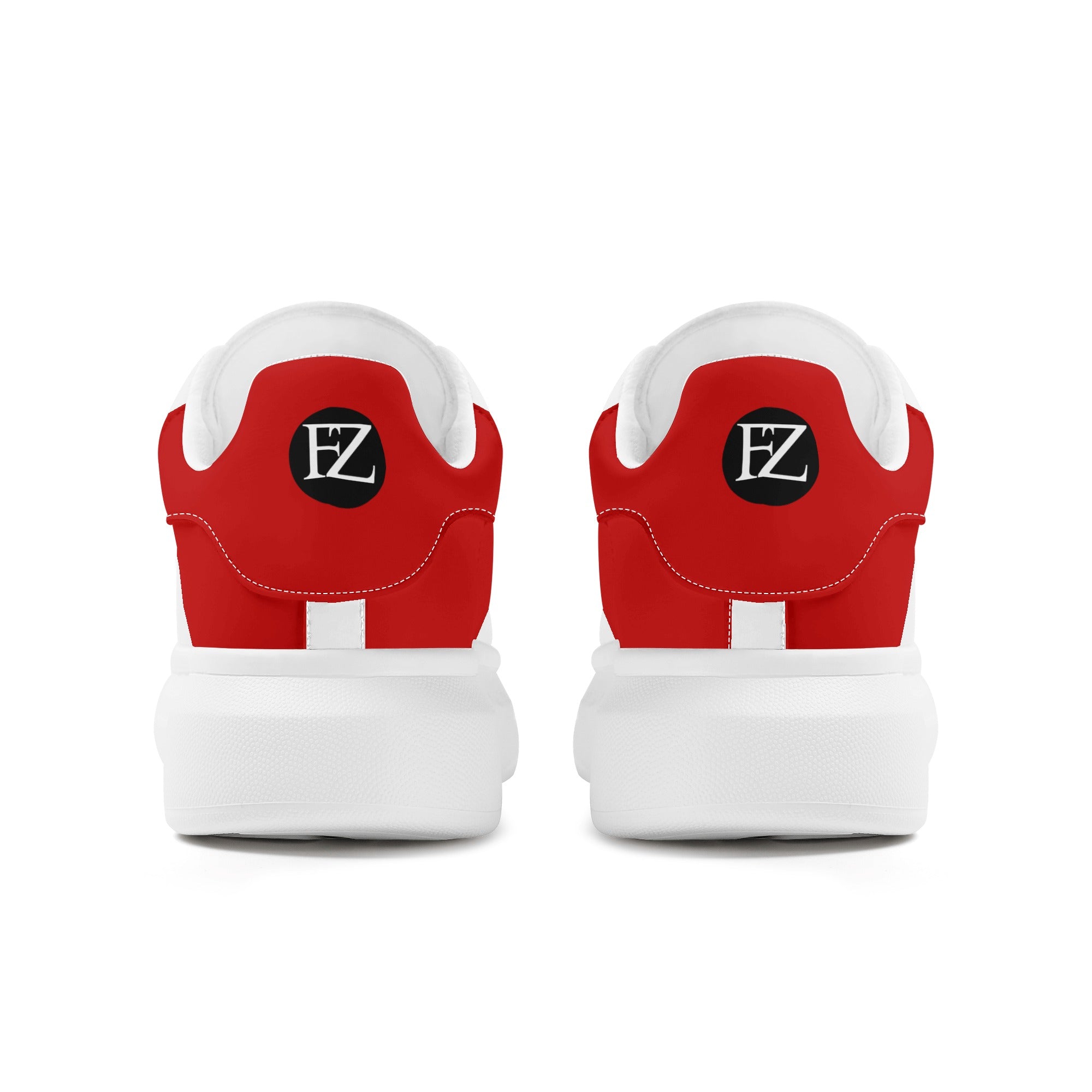 FZ Mens White Tongue Chunky Shoes - FZwear