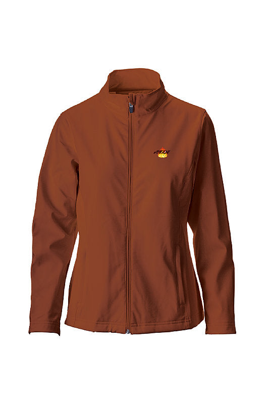 fz women's leader soft shell zone jacket