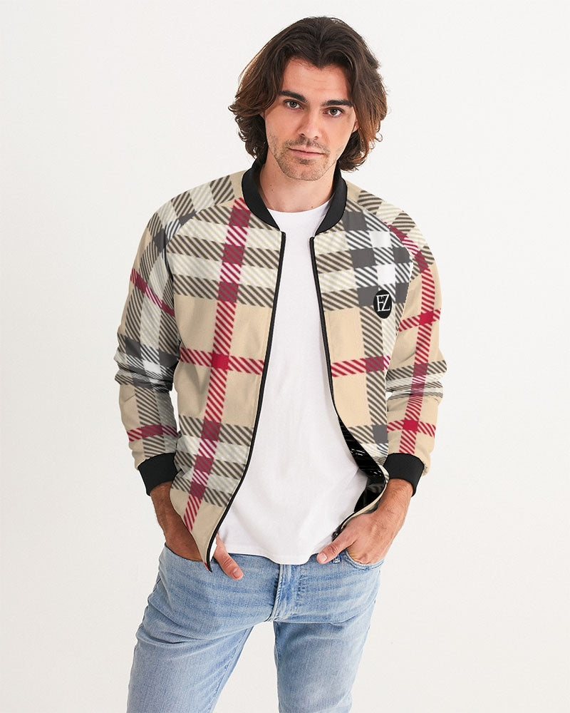 fz creme men's bomber jacket