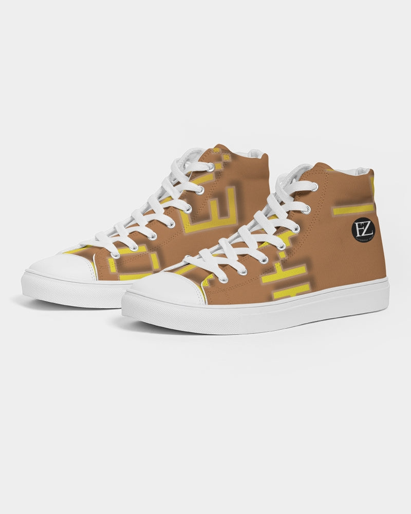 tan flite women's hightop canvas shoe