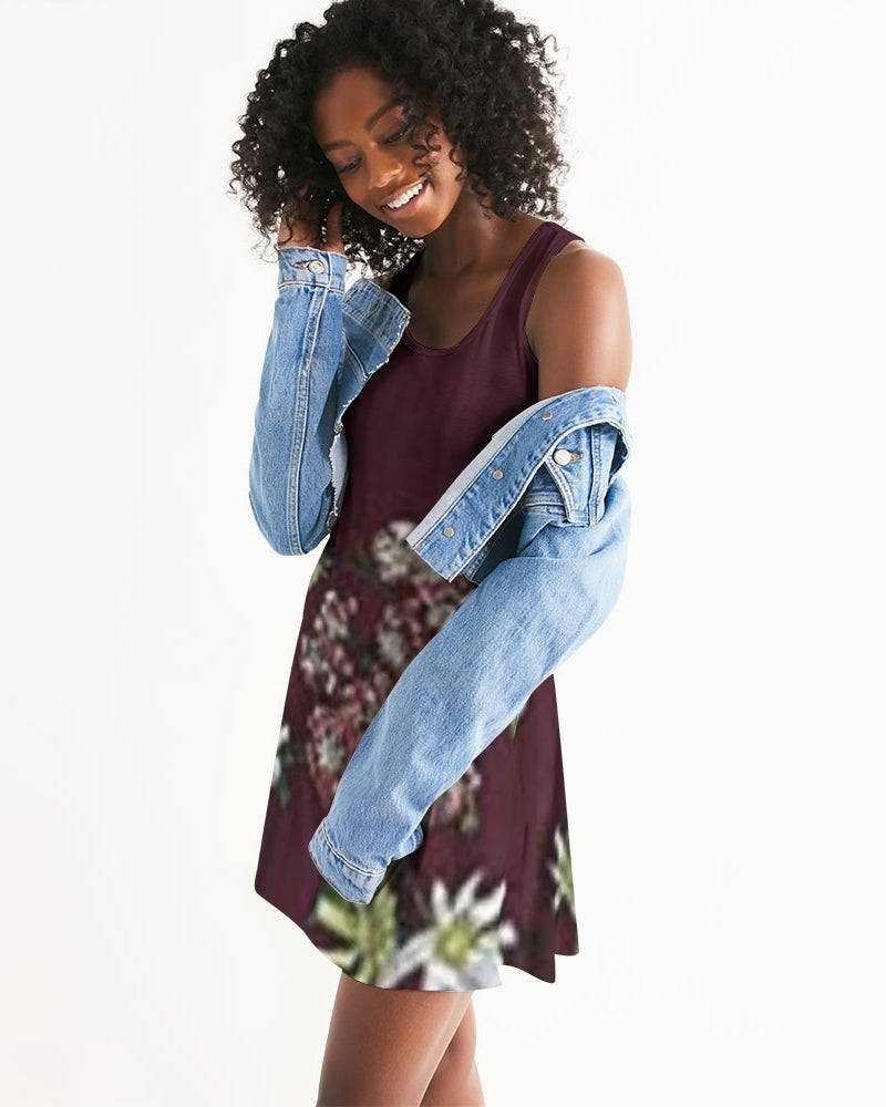 fz flower zone women's racerback dress