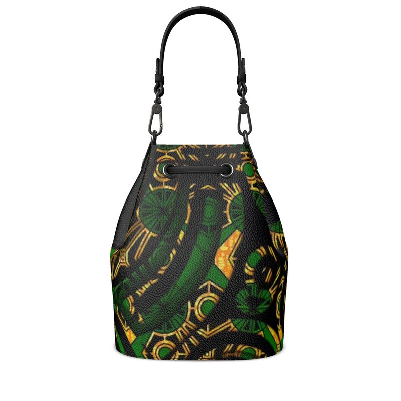FZ DESIGNER BUCKET AFRICAN PRINT BAG - FZwear
