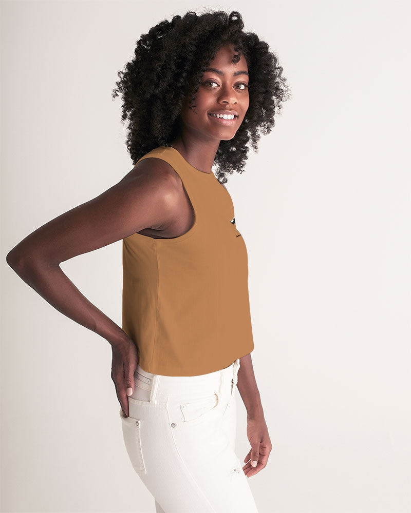 tan flite women's cropped tank