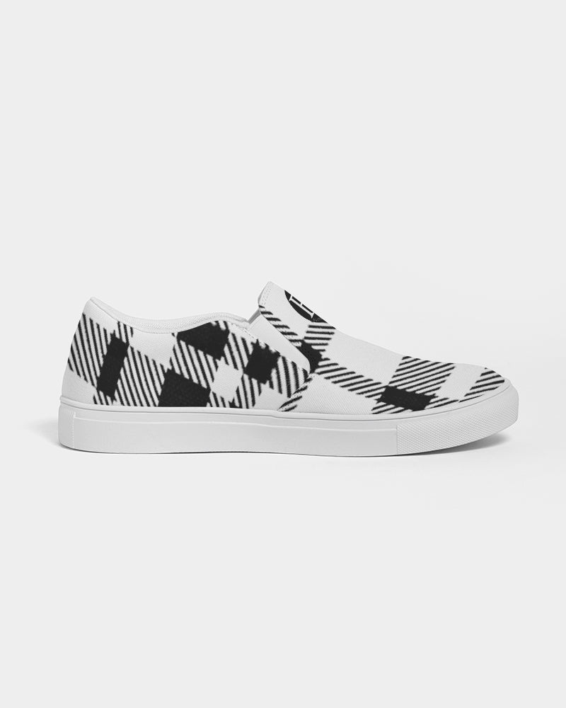 plaid flite too women's slip-on canvas shoe