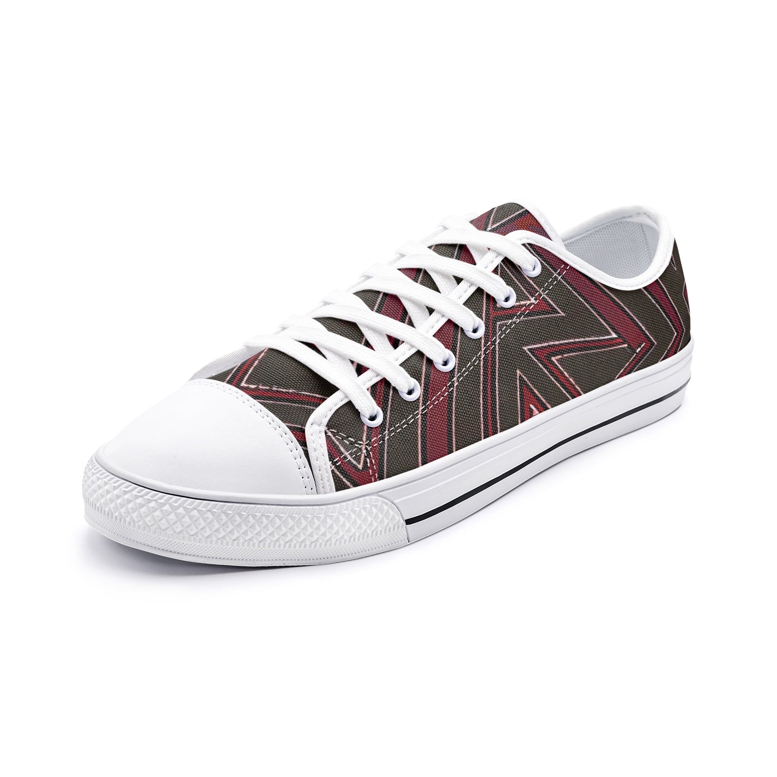 FZ African Print Unisex Low Top Canvas Shoes - FZwear