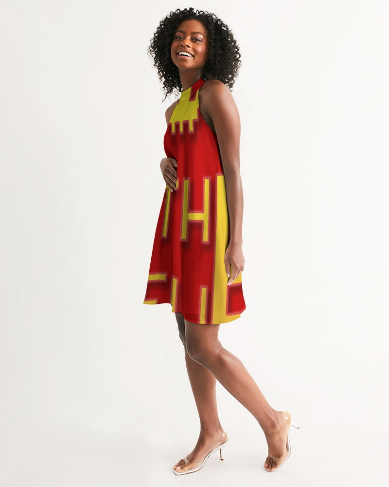 red zone women's halter dress