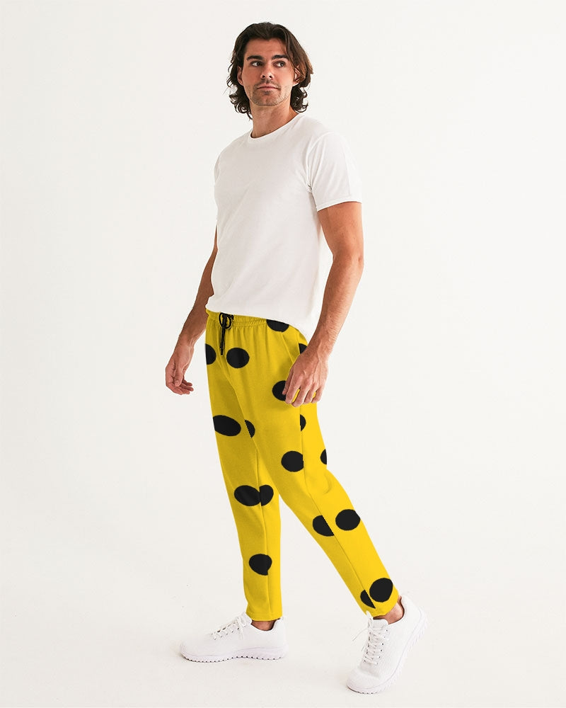 fz yellow dot men's joggers