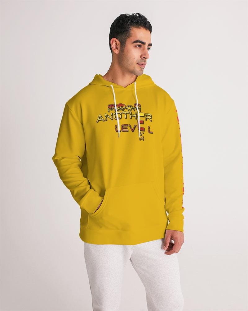 yellow zone men's hoodie