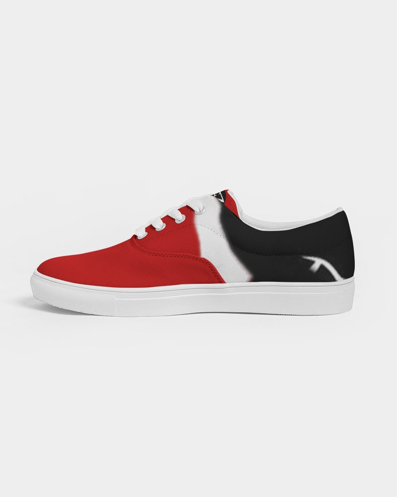 red zone men's lace up canvas shoe