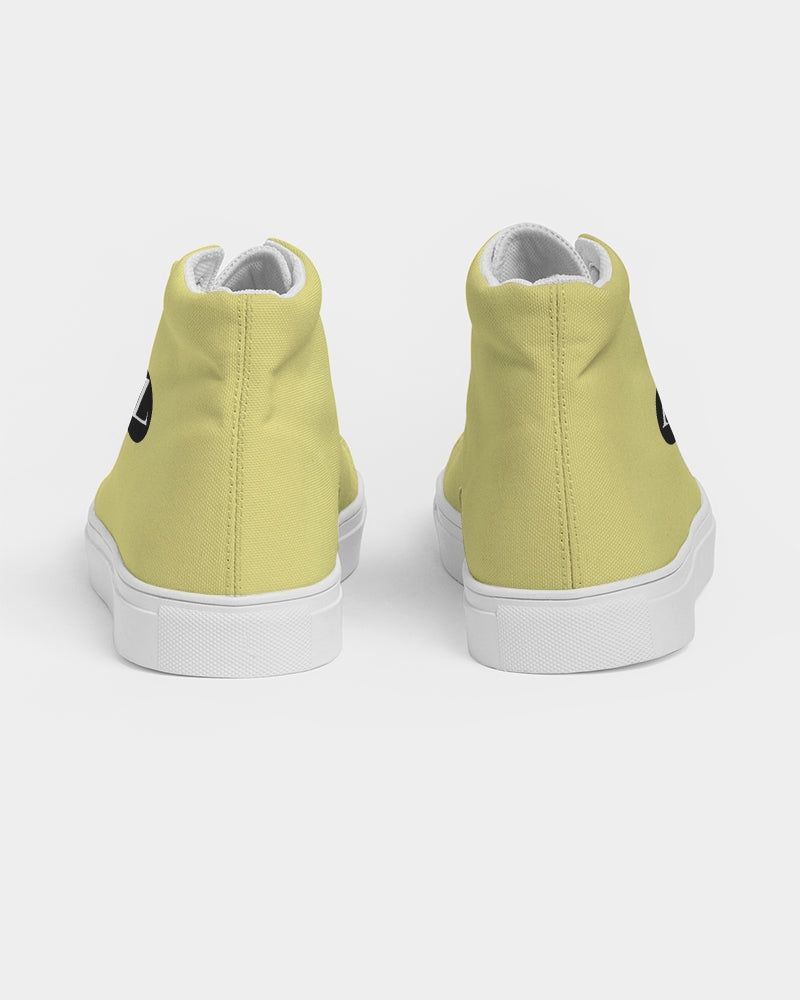 yellowstone zone men's hightop canvas shoe