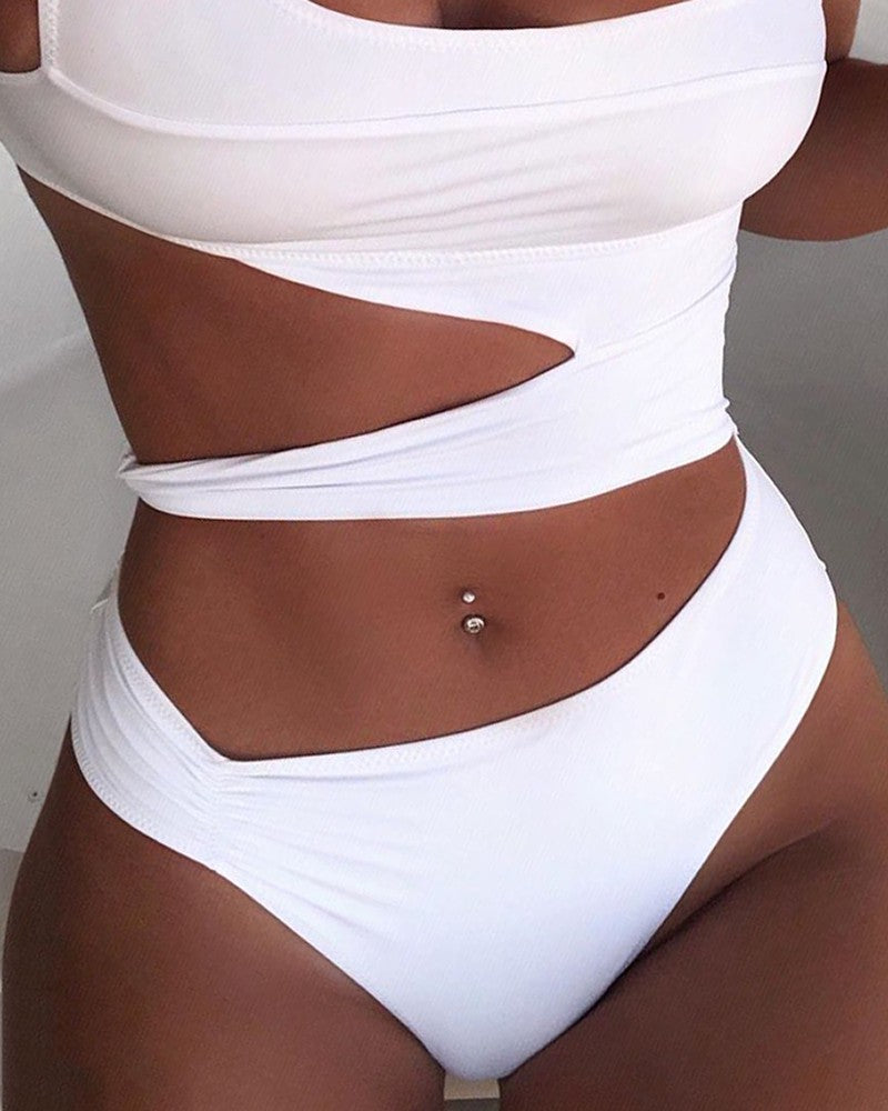 FZ Women's Asymmetrical One Piece Swimsuit - FZwear