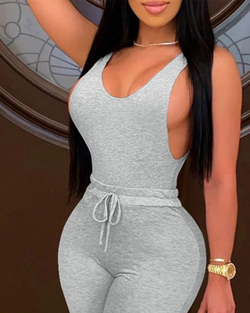 FZ Women's Drawstring Ruched Pants Set - FZwear