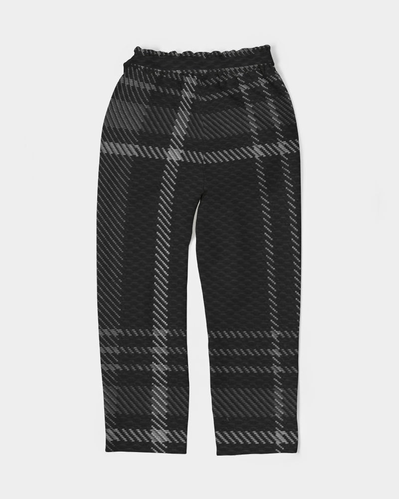 plaid flite too women's belted tapered pants