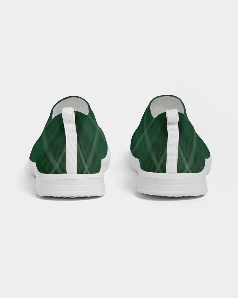 fzwear plaid women's slip-on flyknit shoe