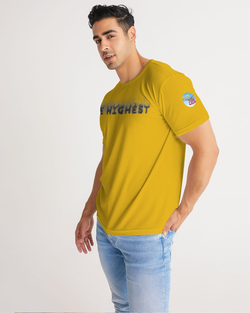 yellow zone men's tee
