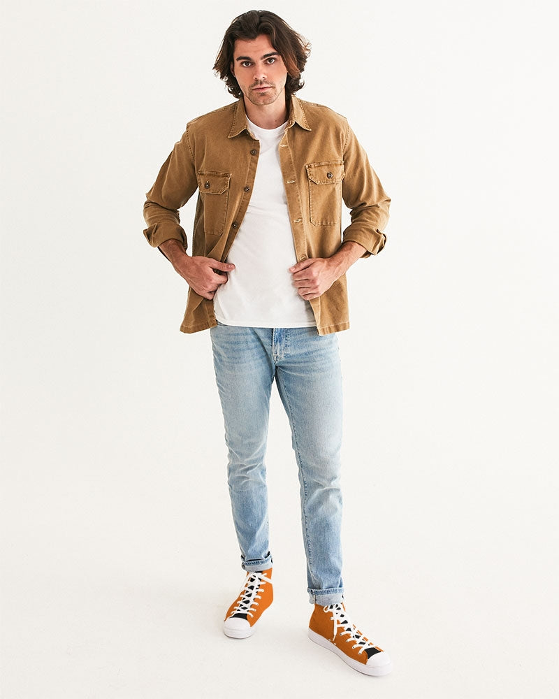 fz sunshine men's hightop canvas shoe