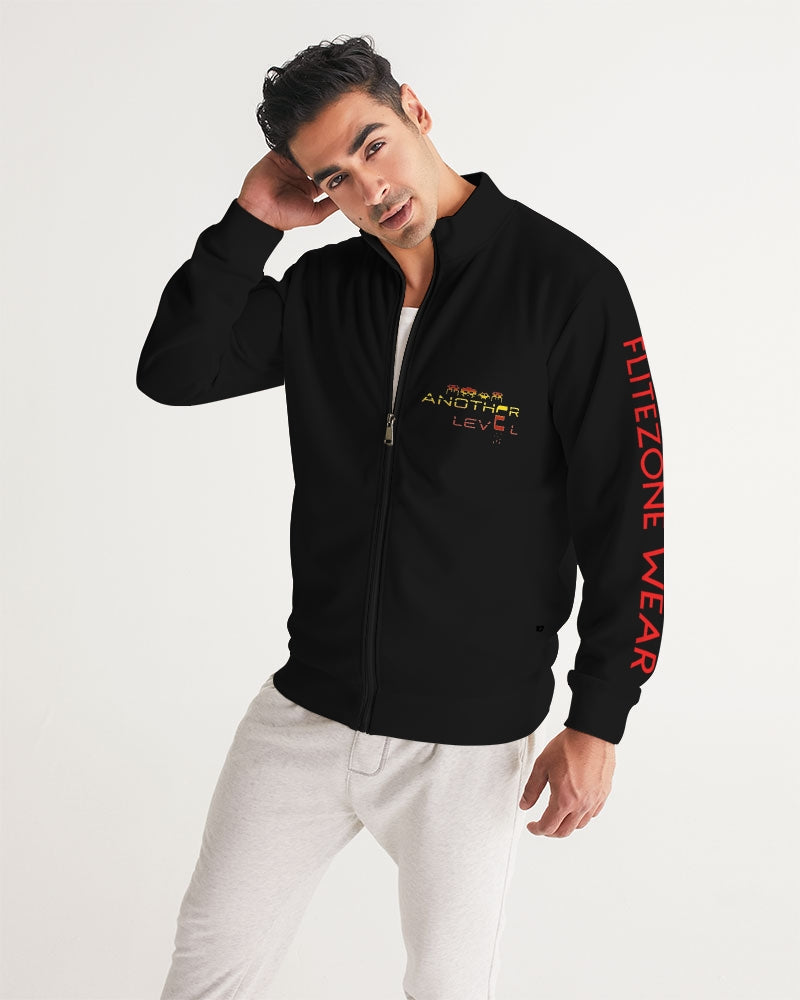 black zone men's track jacket
