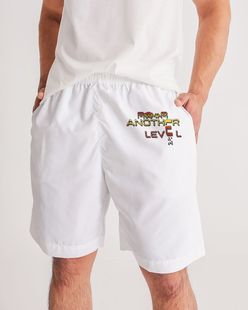 white flite men's jogger shorts
