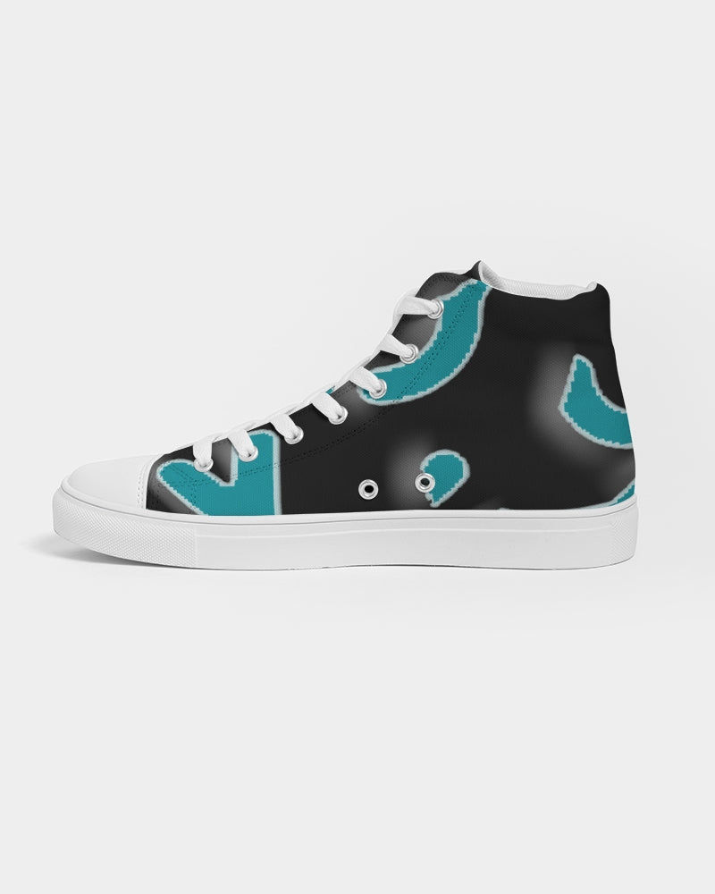 fz blue zone men's hightop canvas shoe