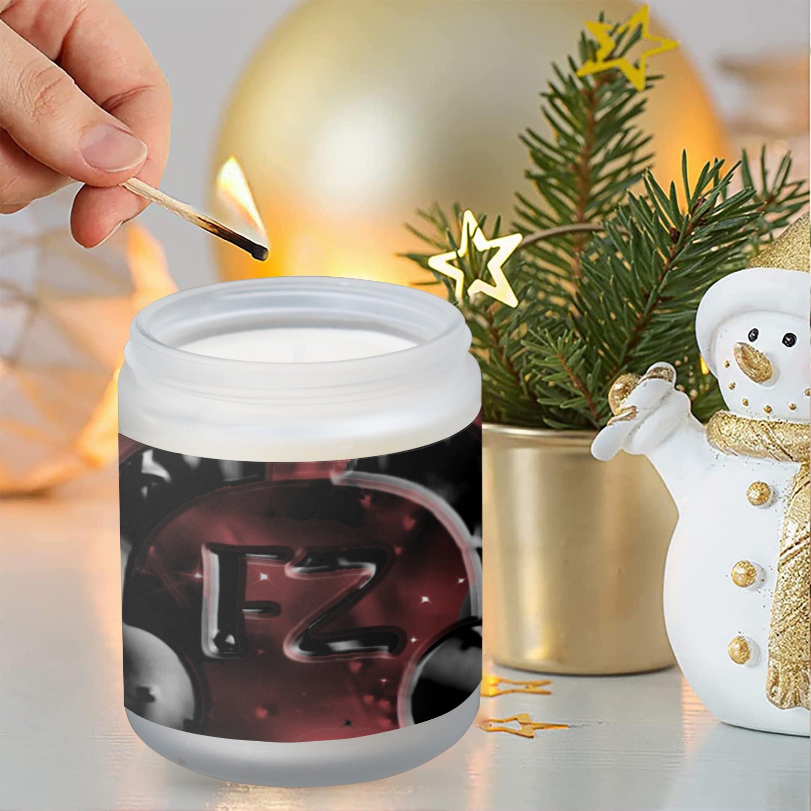 fz cented candles custom scented candle (made in queen)