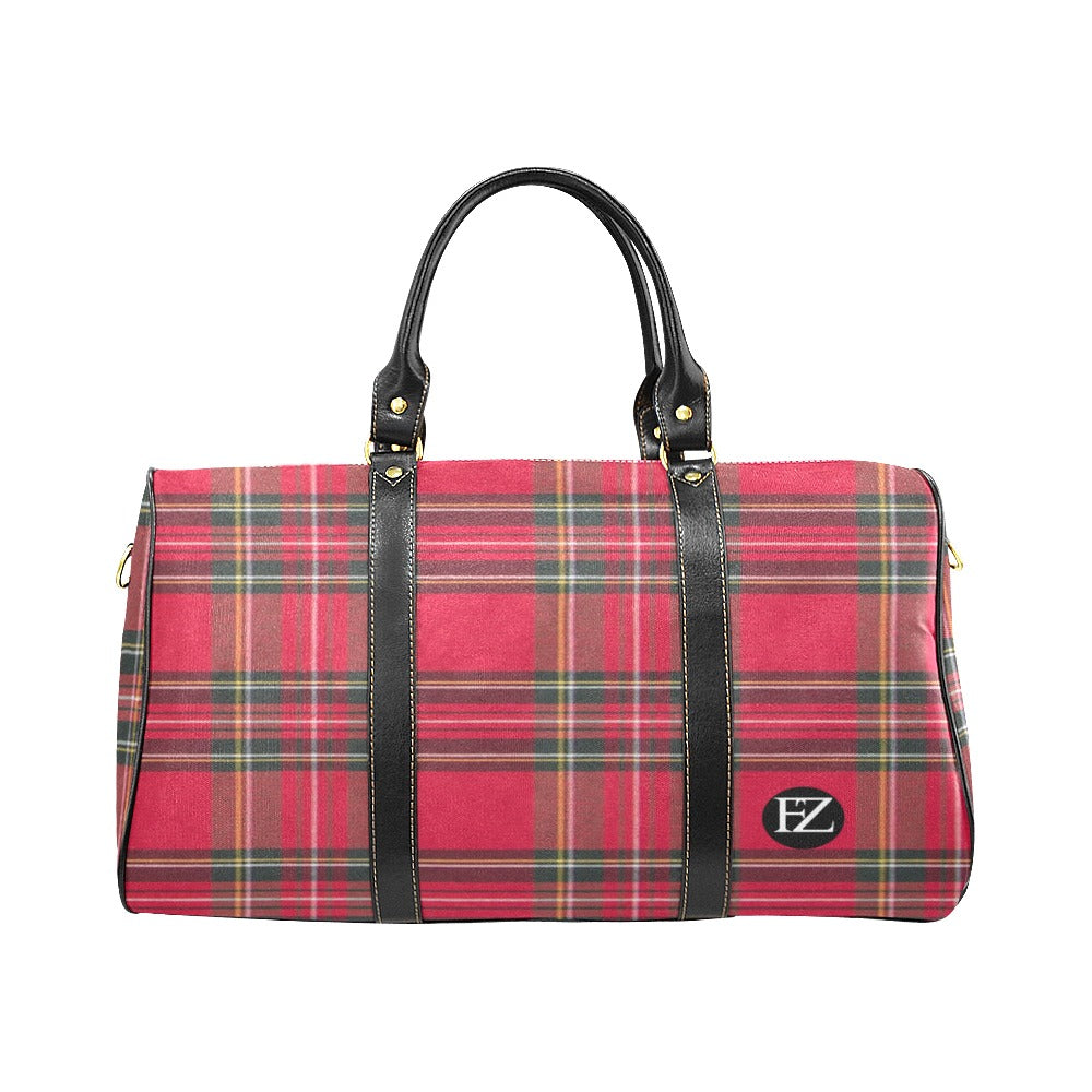 fz plaid travel bag