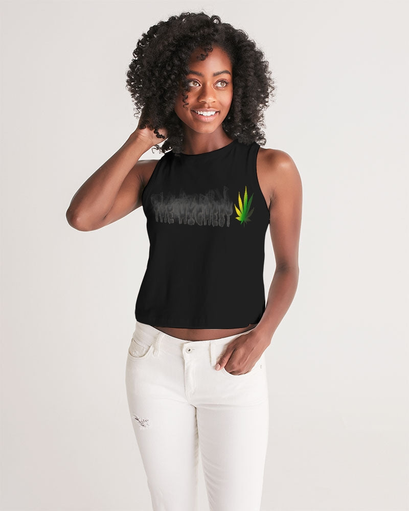 plain flite women's cropped tank
