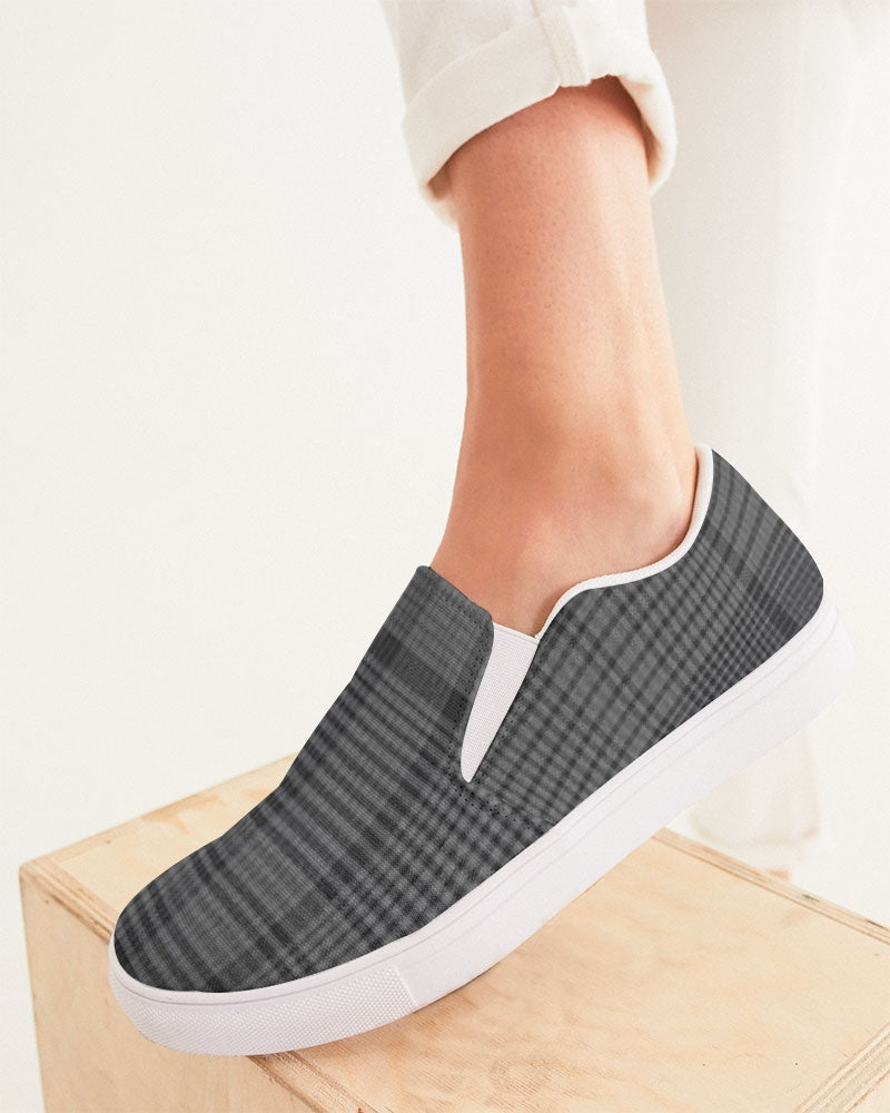 fzwear grey women's slip-on canvas shoe
