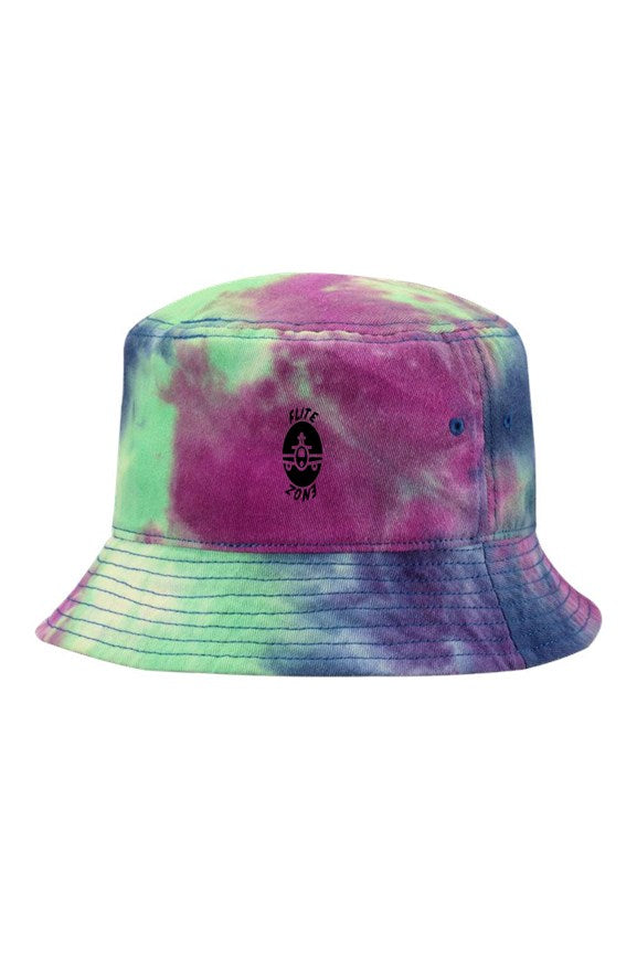 fz purple passion tie-dye bucket hat one size / purple passion