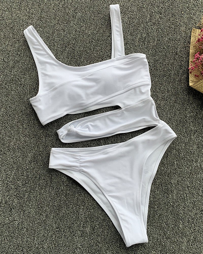 FZ Women's Asymmetrical One Piece Swimsuit - FZwear